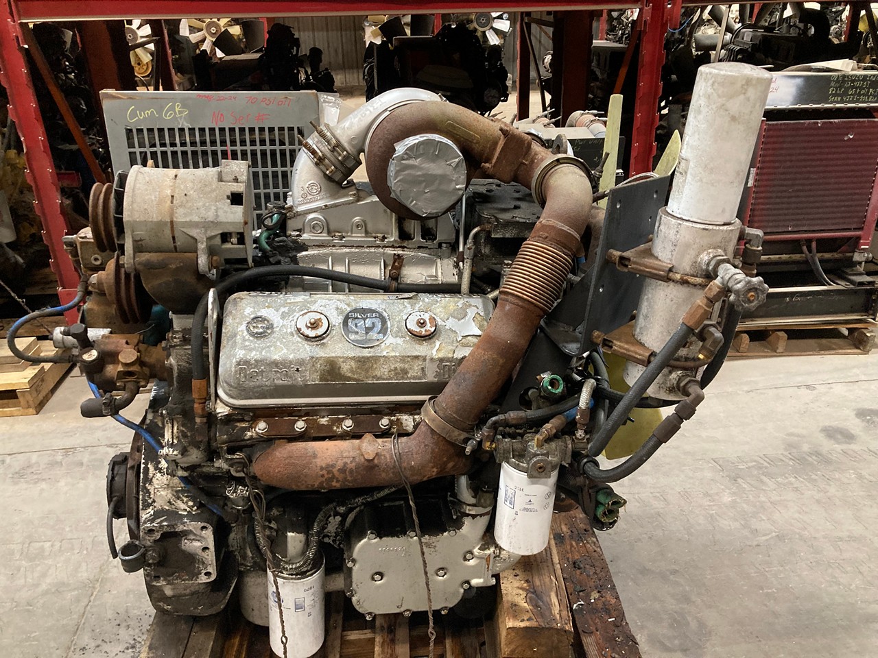 1988 Detroit 6V92TA DD2 Electronic Diesel Engine